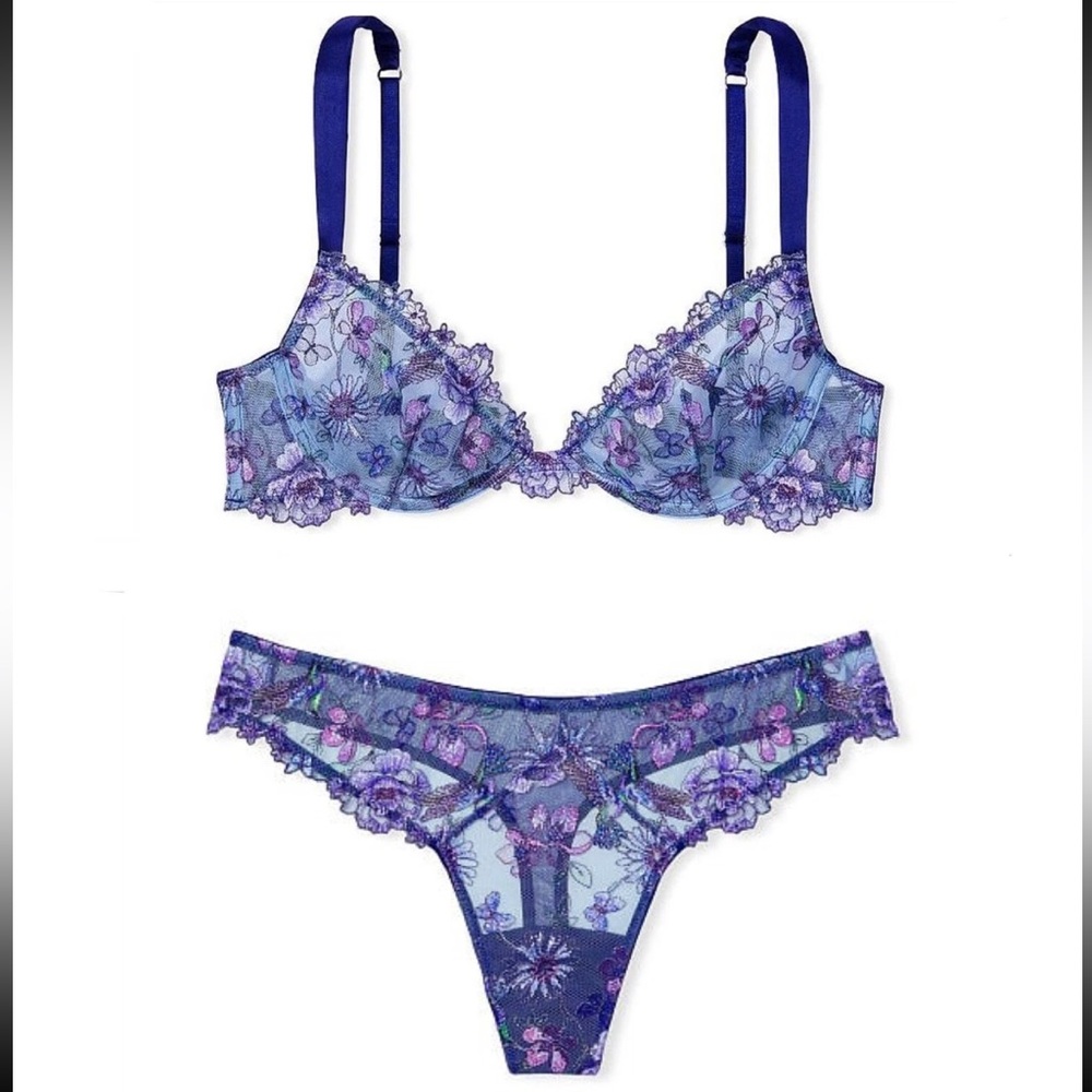 🎀 Victoria's Secret Dream Angels Hummingbird Bra & Panty Set